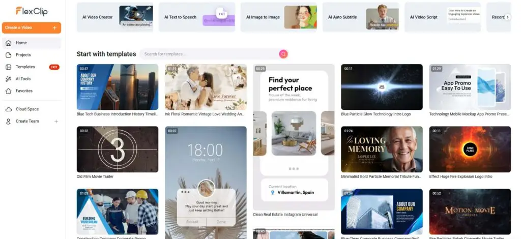 FlexClip Review 2026