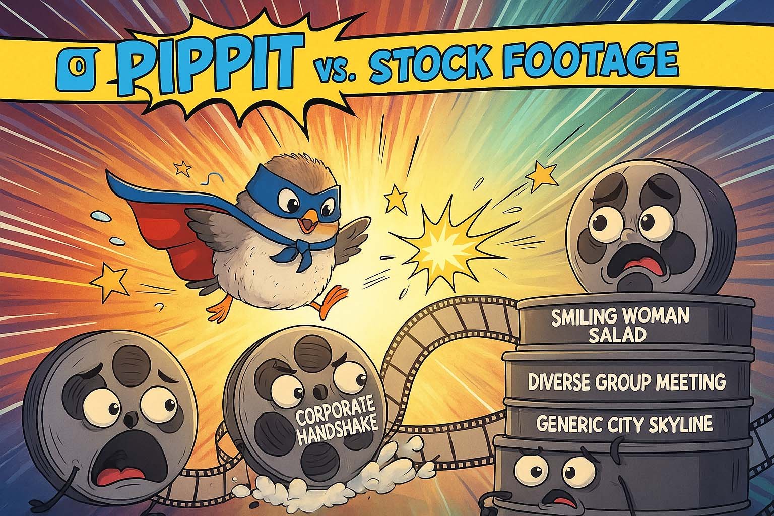 Pippit vs Stock Footage